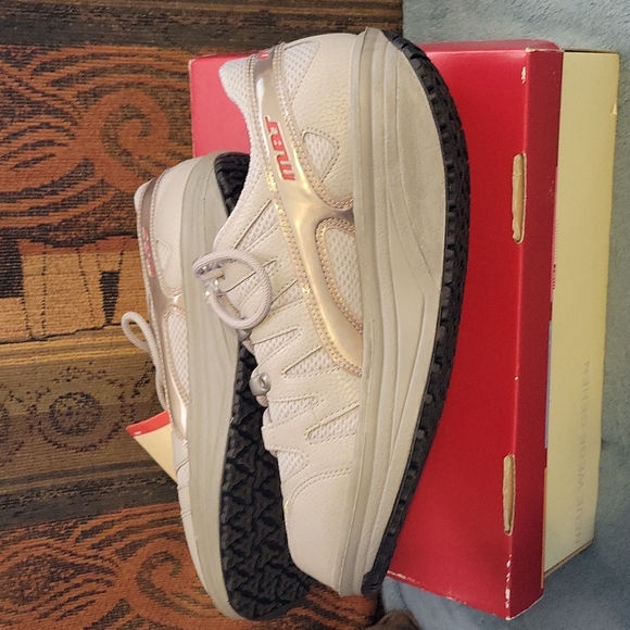 NEW $234. MBT by Swiss Masai Sport Gray Barefoot Technology Shoes sz 7 Sport - Picture 7 of 9